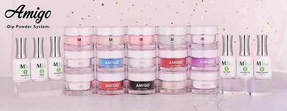 De Onderdompelingspoeder Kit System Acrylic Easy Molding van de amigo10g Spijker 20 Kleuren