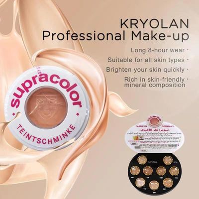 OEM Kryolan van de de Oliecontrole van de Make-upstichting de Schoonheidsmiddelengezichtspoeder van Supracolor