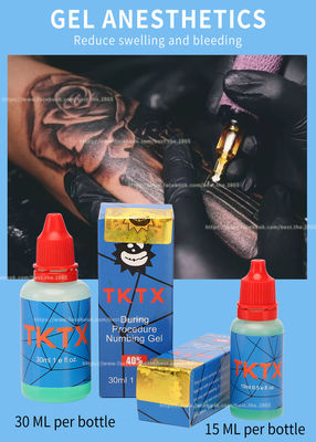 de Tatoegering die van 40% 15ml 30ml TKTX hoogst Efficiënt Gel Originele Groene 30ml gevoelloos maken