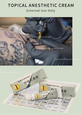 Dr. Numb Tattoo Lidocaine-Tatoegering die van het de Roomlichaam van de Roomtatoegering de Verkleumde van het de Tatoegeringseinde van het Room Privé Etiket de Pijnroom gevoelloos maken