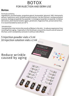 In het groot origineel Meso de Injectieserum van Therapiebotox Transparant voor Kosmetische Medisch