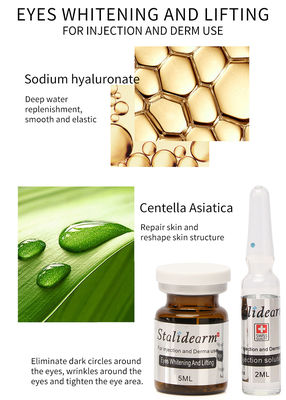 Stalidearmoog die Huid witten die van de Injectie de Antirimpels van het de Jeugdserum de Essentie van Derma opheffen Microneedling