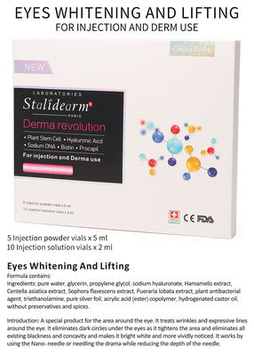 Stalidearmoog die Huid witten die van de Injectie de Antirimpels van het de Jeugdserum de Essentie van Derma opheffen Microneedling