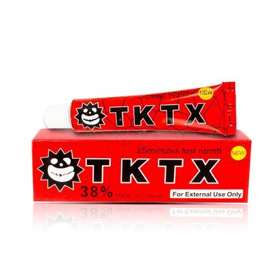Rode TKTX-Tatoegering die van de de Wenkbrauwtatoegering van PMU van het Roomverdovingsmiddel de Nazorgroom gevoelloos maken