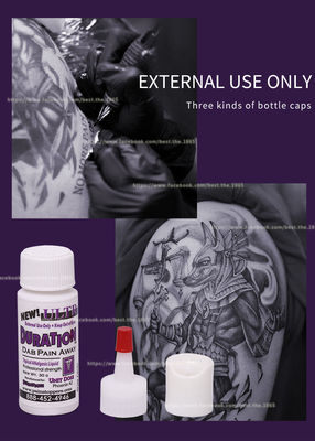 Permanente Make-uptatoegering die Gel30ml OEM Logo Pain Free Tattoo Anesthetic Gel gevoelloos maken