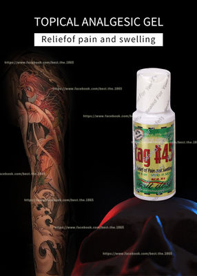 Van de de Hulpoplossing van de MARKERINGS45# 30ML Pijn het Verdovingsmiddel die van Microneedling Tag#45 Gel gevoelloos maken