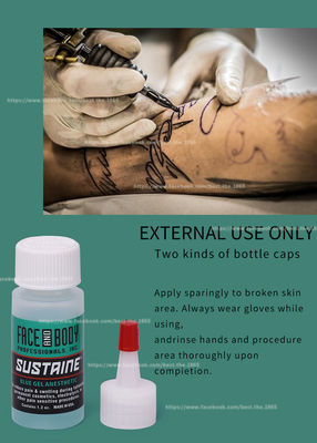 Originele Sustaine Verdovende Gel Tattoo Groene Blauwe Gel Permanente Make-up Verdovende Gel