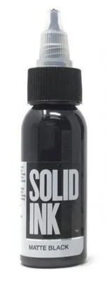 Matte Black Solid Ink Tattoo-Inkt het Snellere Kleuren 30ML 60ML voor Permanente make-up
