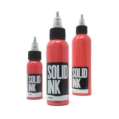 Super concentreerde Al Natuurlijke Stevige de Tatoegeringsinkt van Rose Black 120ml van de Tatoegeringsinkt