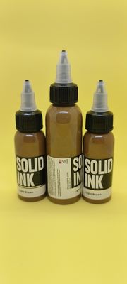 Van de de Inkttatoegering van 60ML 120ML Stevig de Inkt Micro- Lichtbruin Pigment