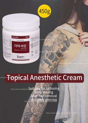 450G actuele Lidocaine Room/het Gevoelloos maken van Room voor de Tatoegerings Permanente Make-up van Gezichtsmicroneedling