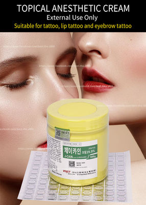 500g de Room Koreaans J CAIN Numbing Cream van het gezichtsverdovingsmiddel 15,6% 10,56% 29,9%
