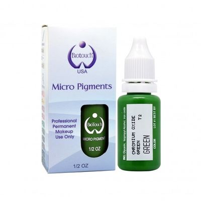 De Tatoegeringsinkt van de het micro- Zuivere Pigment Kosmetische Permanente Make-up van Biotouch voor Wenkbrauwlippen