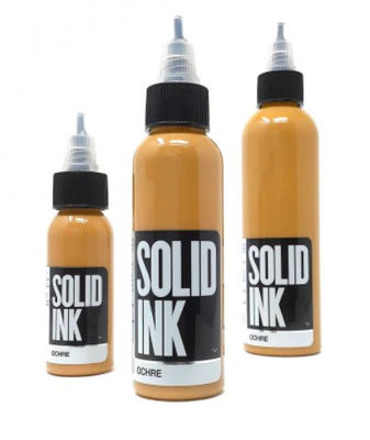 Micro- van de de Tatoegeringsinkt van de oker Stevig Inkt Pigment 30ML 60ML 120ML 260ML