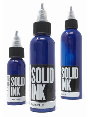 Donkerblauw Stevig de Inkt30ml 60ML 120ML Organisch Pigment van de Inkttatoegering