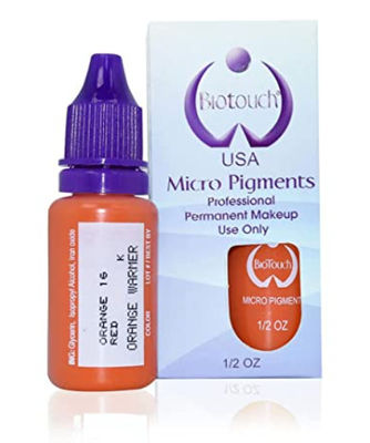 Van de het Pigmentkleur van BiotouchmicrGel polishgment Oranje van de Make-upmicroblading Permanente de Leveringswenkbrauw die MicrGel polishgmentation in de schaduw stellen