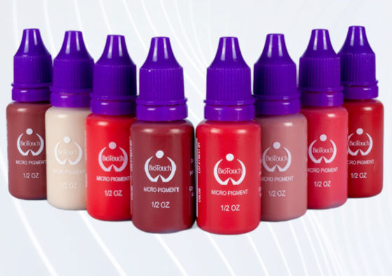 Van de het Pigmentkleur van BiotouchmicrGel polishgment Oranje van de Make-upmicroblading Permanente de Leveringswenkbrauw die MicrGel polishgmentation in de schaduw stellen