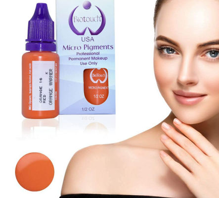 Van de het Pigmentkleur van BiotouchmicrGel polishgment Oranje van de Make-upmicroblading Permanente de Leveringswenkbrauw die MicrGel polishgmentation in de schaduw stellen