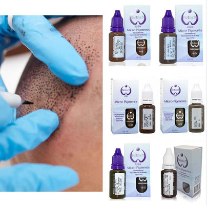 Biotouch van het Micro- van de de Kleuren Permanente Make-up Pigment Donkere Bruine Pigment de Leveringswenkbrauw die van Microblading MicrGel polishgmentation in de schaduw stellen