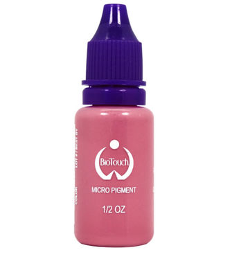 Biotouch van Micro- de Leveringswenkbrauw die Pigmentrose pigment color permanent makeup Microblading MicrGel polishgmentation in de schaduw stellen