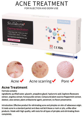 Van het de Essentieserum van de acnebehandeling van het de Injectiegebruik het Effect van Theraphy Meso Veilig Goed Serum Vastgestelde 5pcs/Set