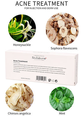 Van het de Essentieserum van de acnebehandeling van het de Injectiegebruik het Effect van Theraphy Meso Veilig Goed Serum Vastgestelde 5pcs/Set