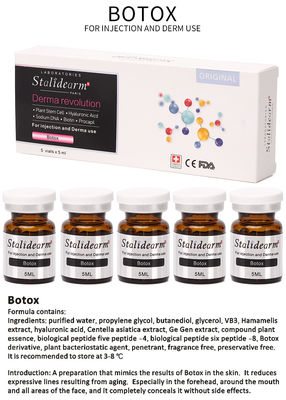 De Injectie Meso Therapie van Stalideram Originele Botox voor Jonger Gezichts Veilig Goed Natuurlijk Effect