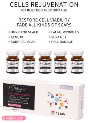 Het Serum van de cellenverjonging anti-Veroudert van het het gebruiksserum de de vastgestelde 5pcs/set van de essentieinjectie van de de Steunenhuid Hydratie & Stevigheid
