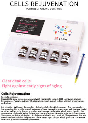 Het Serum van de cellenverjonging anti-Veroudert van het het gebruiksserum de de vastgestelde 5pcs/set van de essentieinjectie van de de Steunenhuid Hydratie & Stevigheid