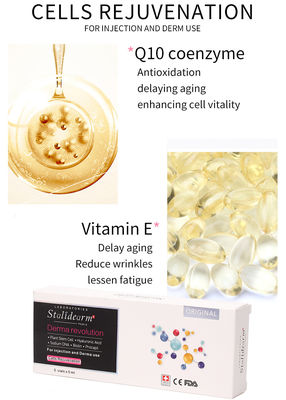 Het Serum van de cellenverjonging anti-Veroudert van het het gebruiksserum de de vastgestelde 5pcs/set van de essentieinjectie van de de Steunenhuid Hydratie & Stevigheid