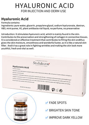 Injecteerbare Hyaluronzuur Mesotherapie Oplossing Exosoom Huidbooster Dermal Filler