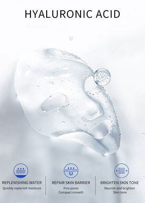 Zuiver Materiaal die Gezichtsmasker7pcs Hyaluronic Zure Strakke Huid bevochtigen