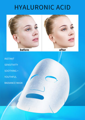 Zuiver Materiaal die Gezichtsmasker7pcs Hyaluronic Zure Strakke Huid bevochtigen
